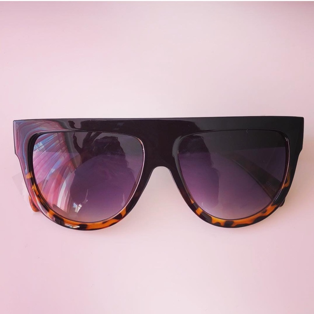 Flat top sunglasses